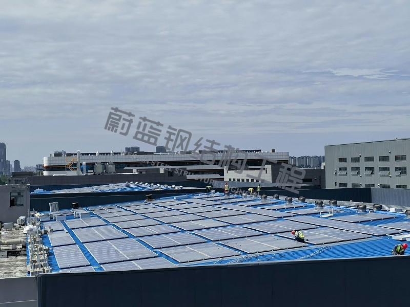 钢结构厂房光伏屋面