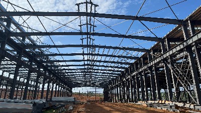 K8凯发钢构百科：钢结构厂房所用的钢结构都有哪些优点呢？