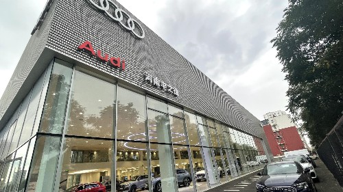 框架钢结构：丰之德奥迪4S店