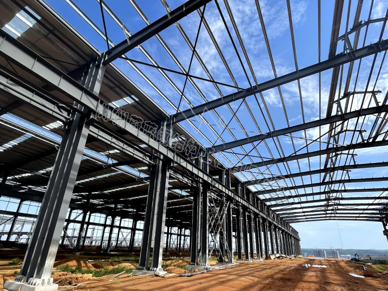 K8凯发钢构百科：钢结构厂房的结构体系是什么，简单了解一下